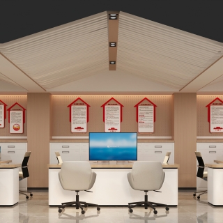 现代社区1F大厅静态