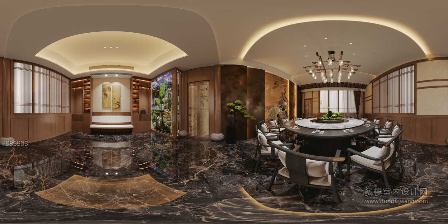 新中式中餐包全景