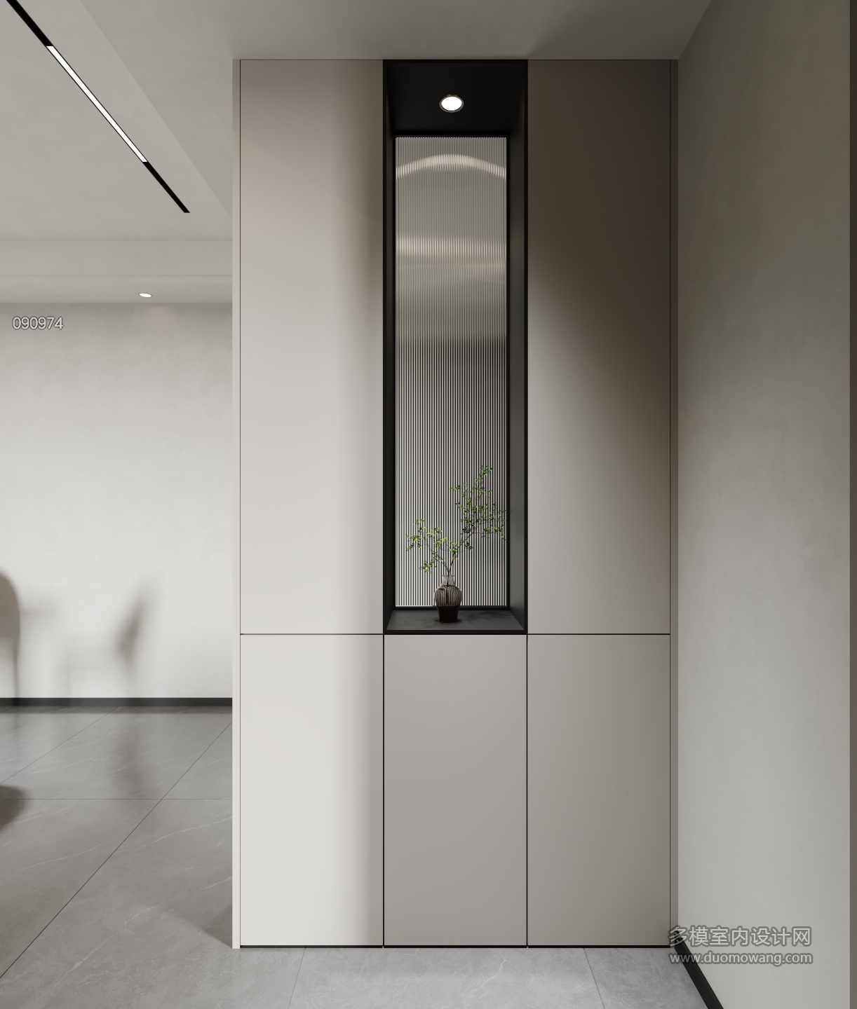 现代 黑白灰 客餐厅 单张2