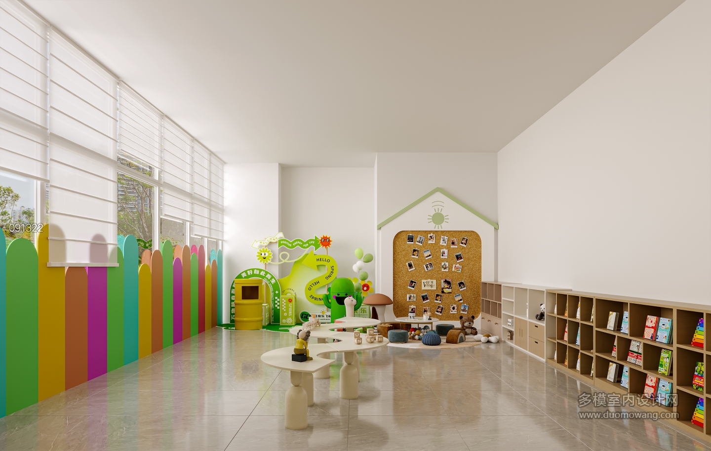 现代幼儿园特写4