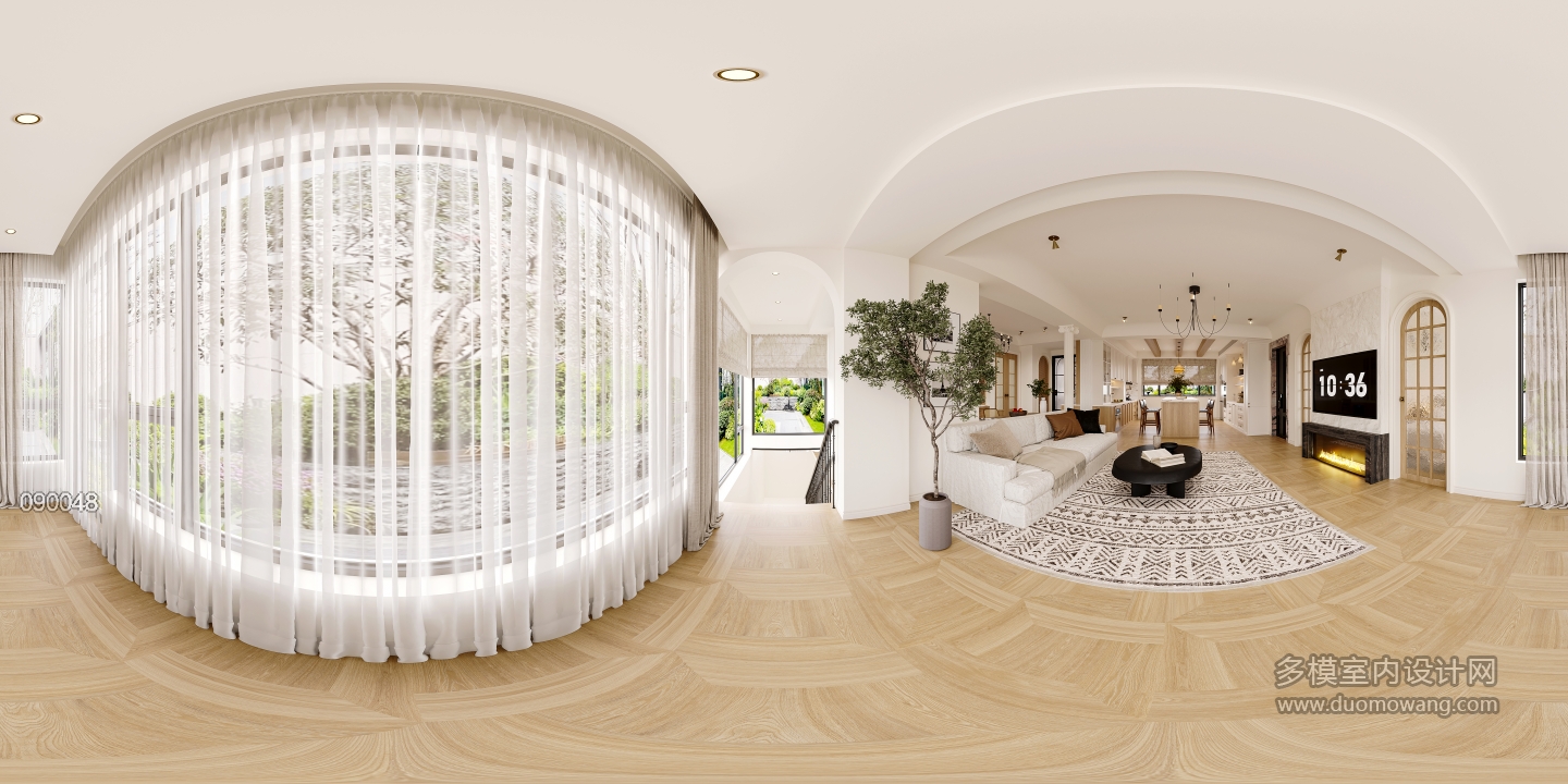 法式自然风阳台360