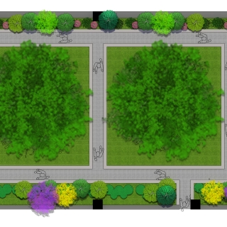 龍蔚花园平面彩屏