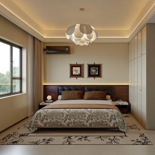 傅总自建房_二层主卧室001