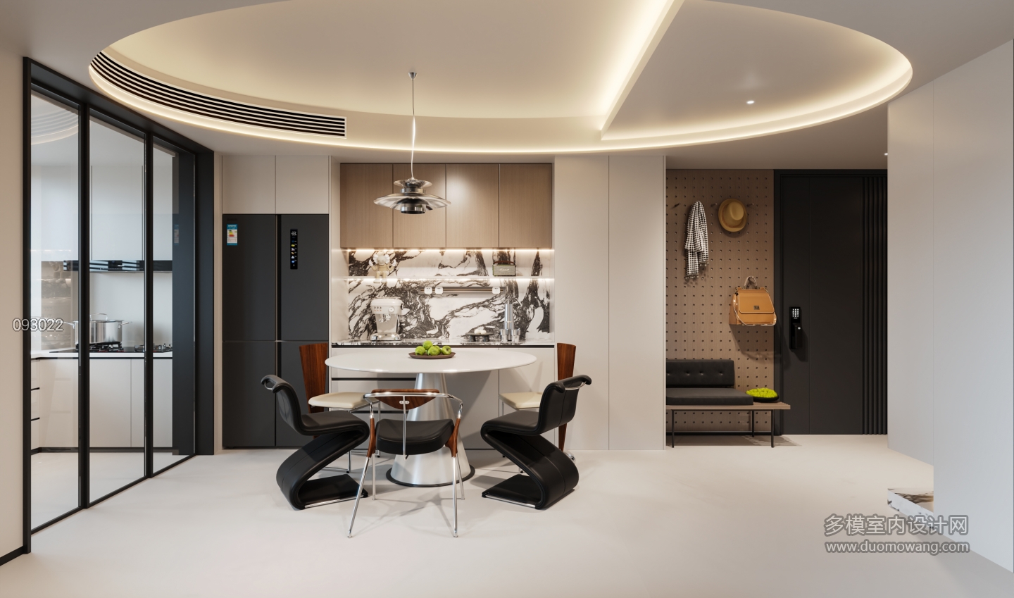 现代餐厅特写 (1)