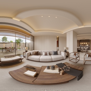 中古一楼客厅全景