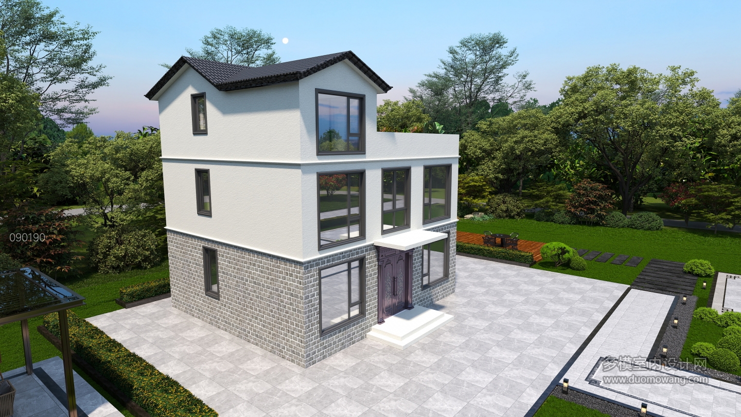 现代别墅外立面