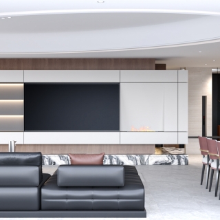 现代客餐厅特写 (2)