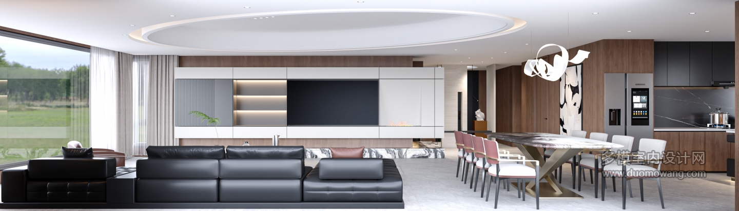 现代客餐厅特写 (2)