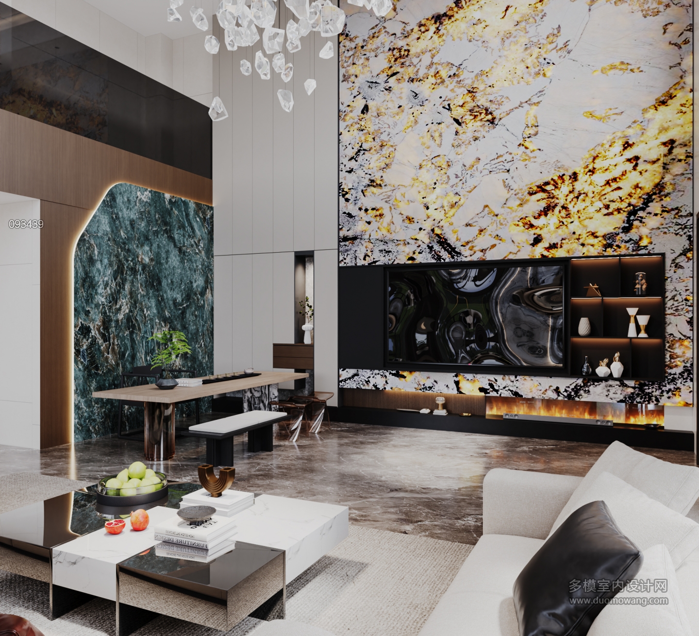 现代客餐厅特写 (1)