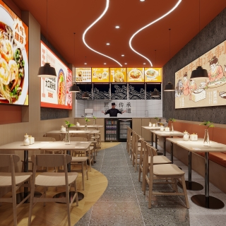 面馆_2_互动式灯光混合