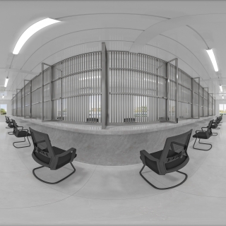 现代监狱探视间全景2