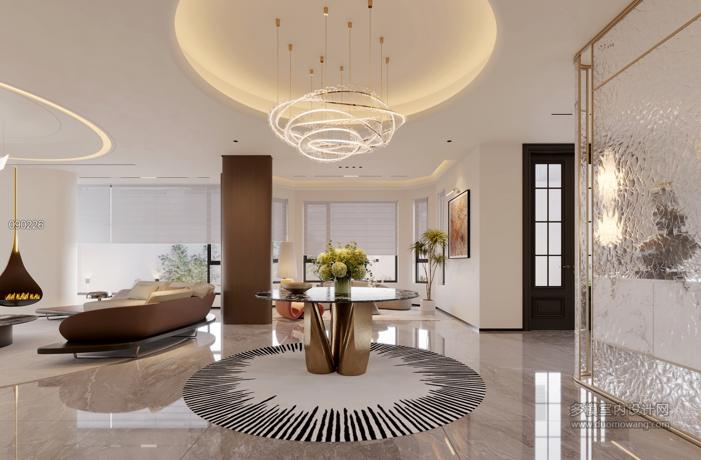 现代一层学习区