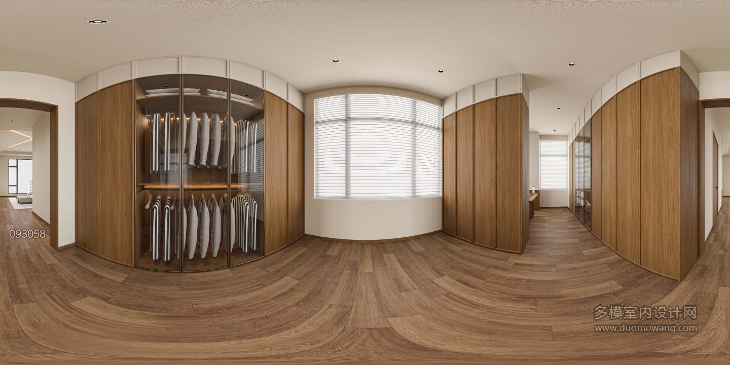 现代3 楼主卧衣帽间 360