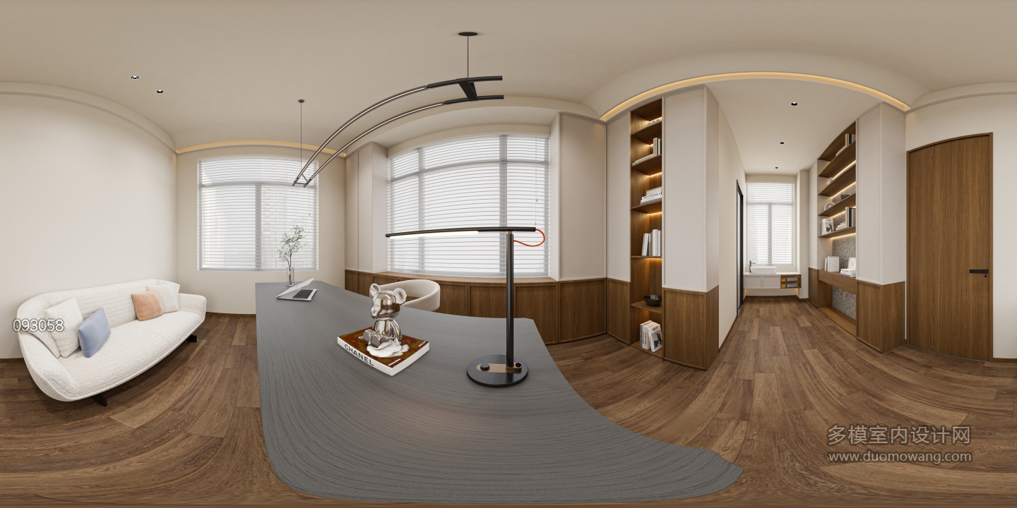 现代2 楼书房 360