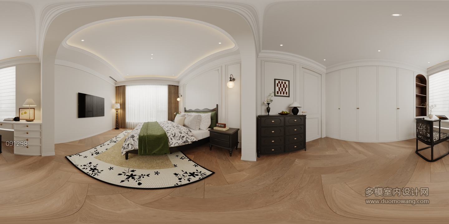 3楼次卧室1全景