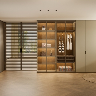 现代衣帽间