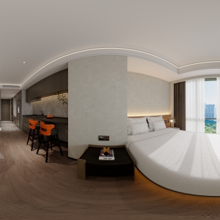 现代公寓A全景1