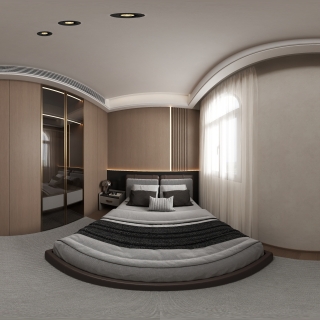 意式轻奢-三楼客卧