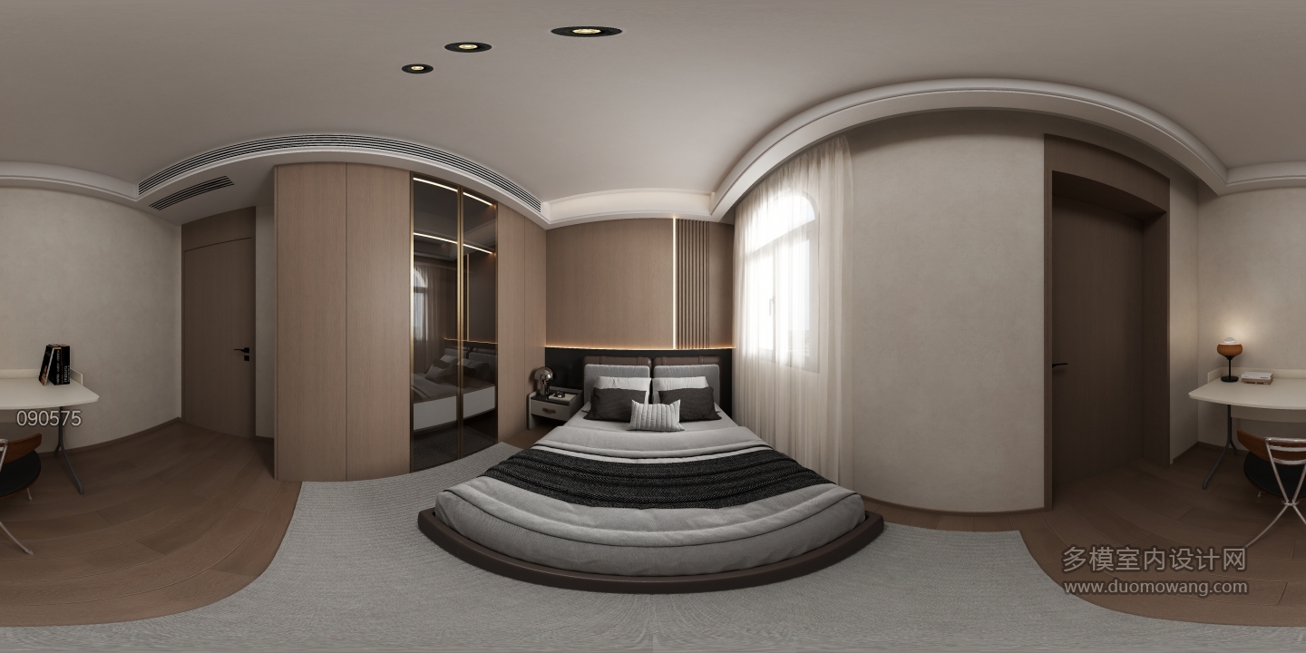 意式轻奢-三楼客卧