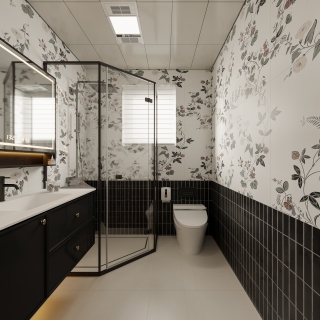 法式中古卫生间