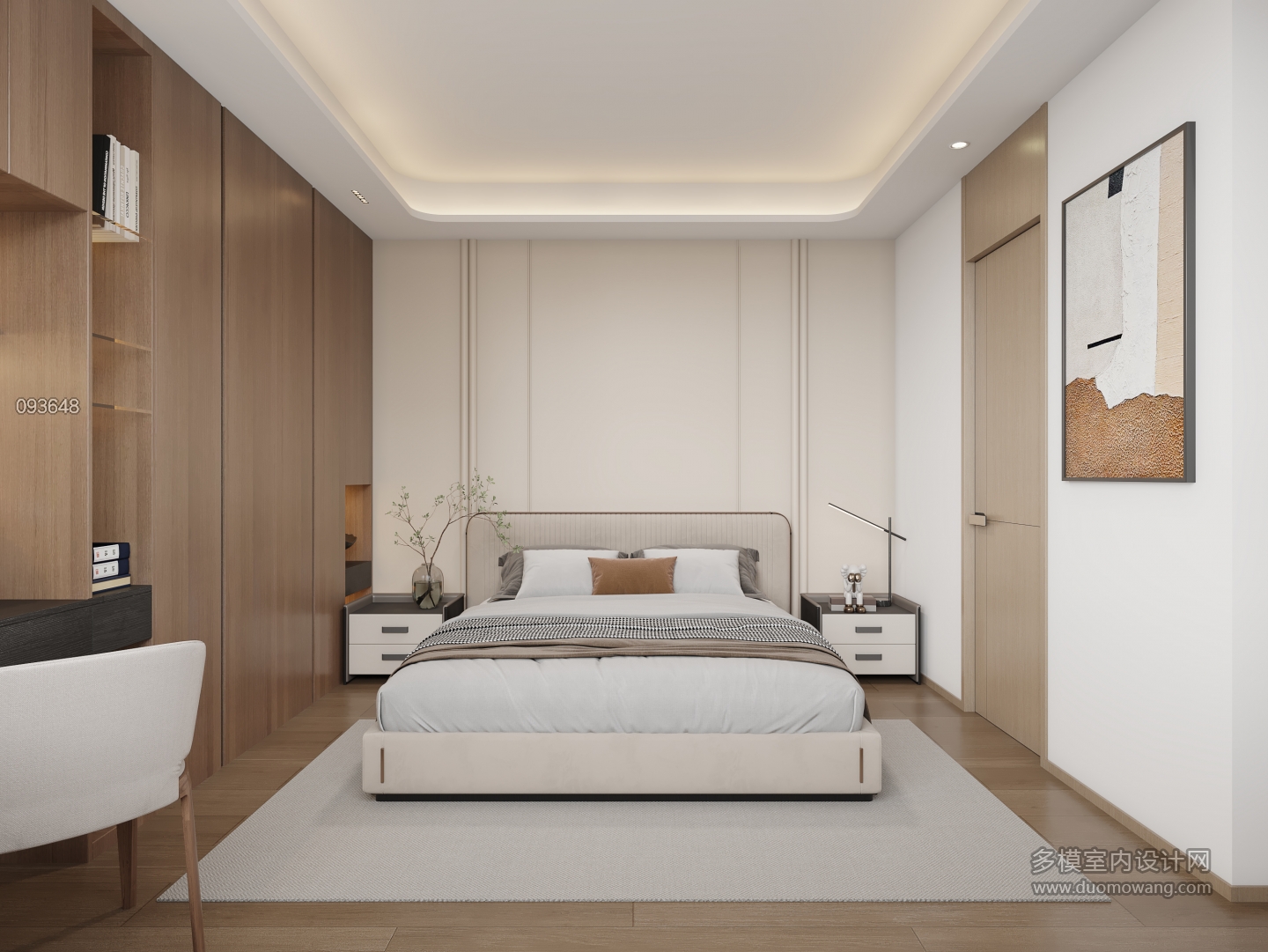 新中式3楼卧室1静态