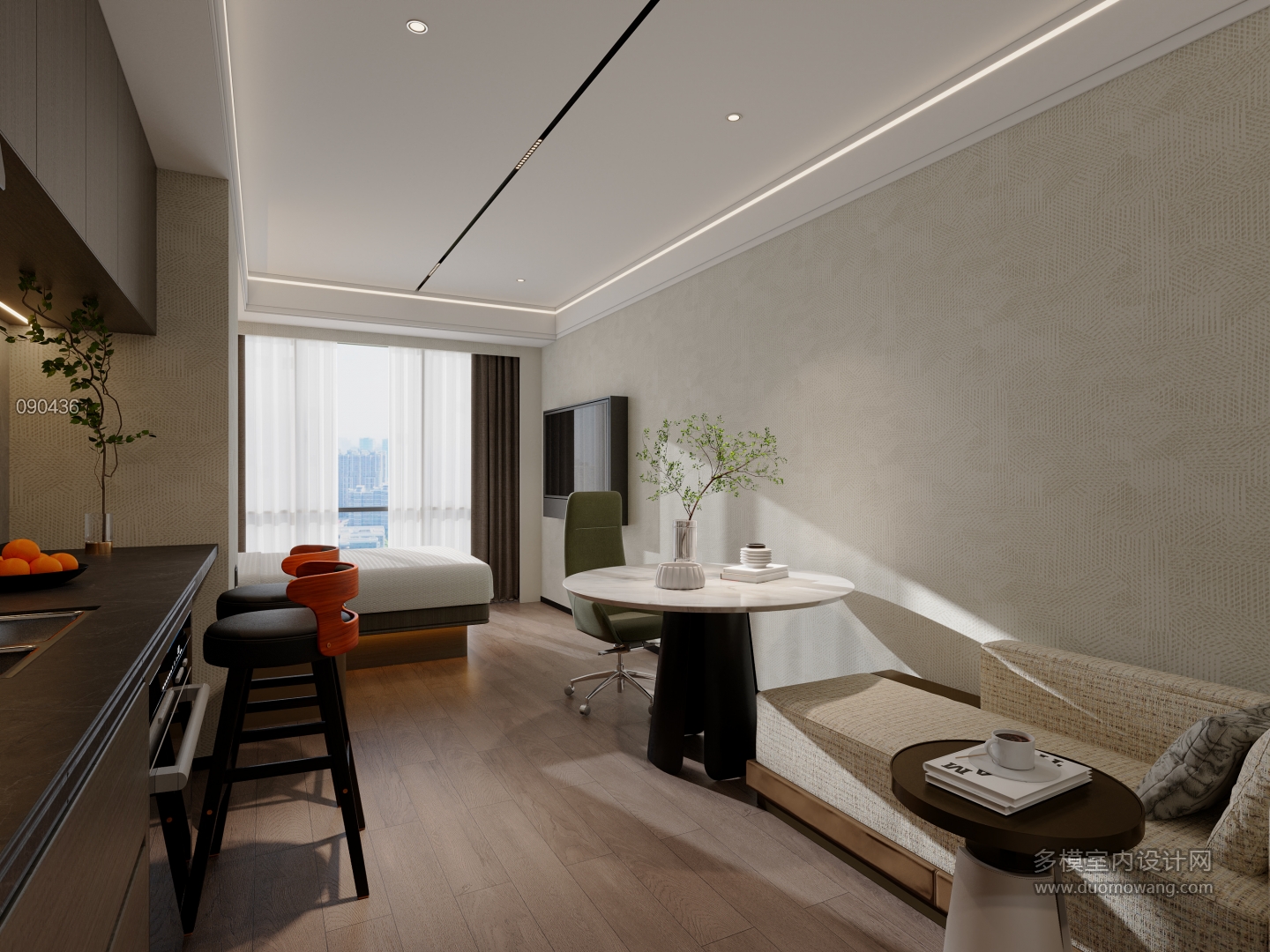 现代公寓A特写1