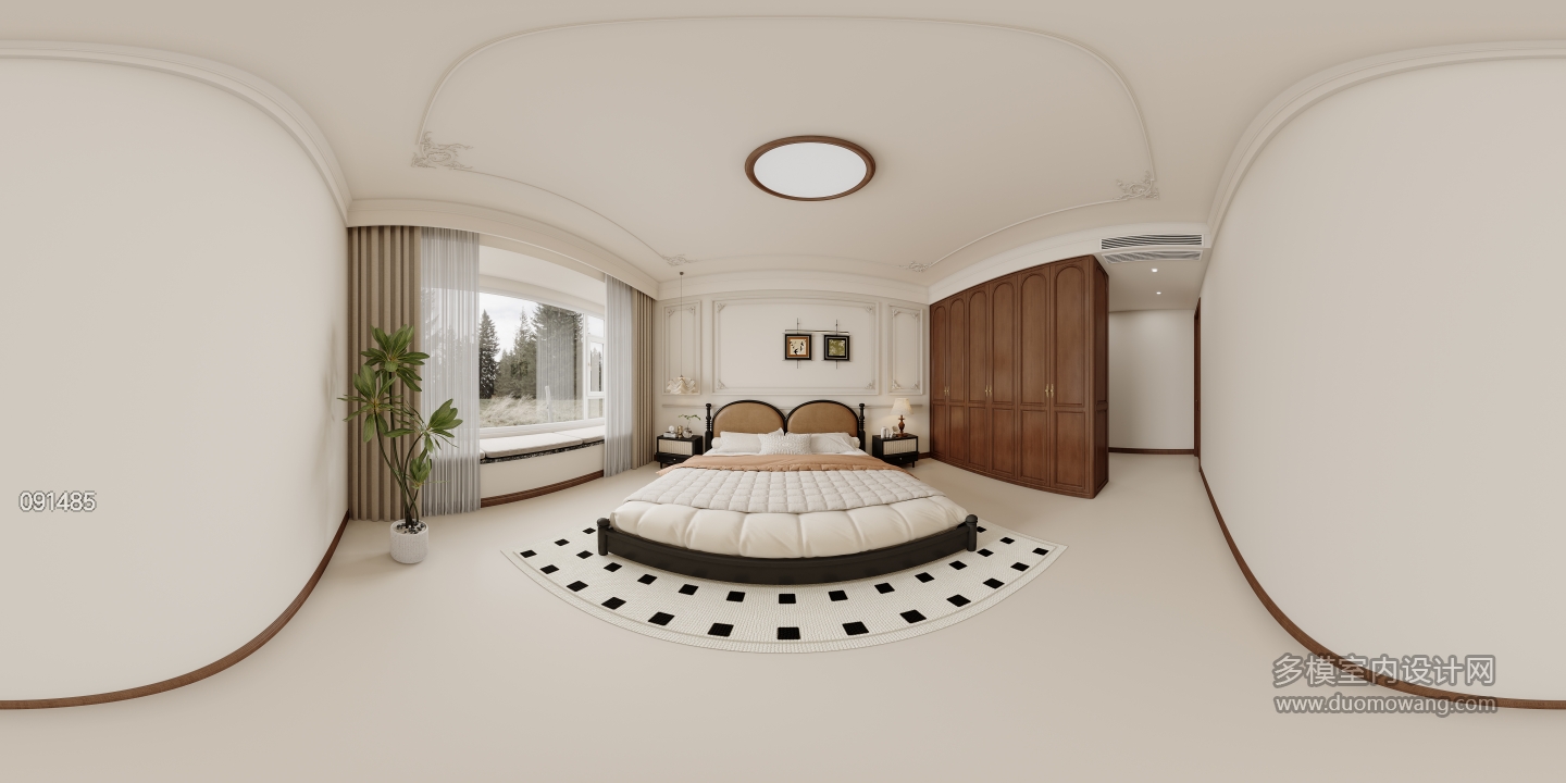 法式-主卧全景