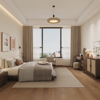 现代中古二楼主卧视角2