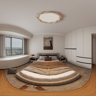 现代中古风主卧