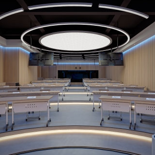 现代工业风演播室演播厅2单张