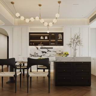 法式复古餐厅02