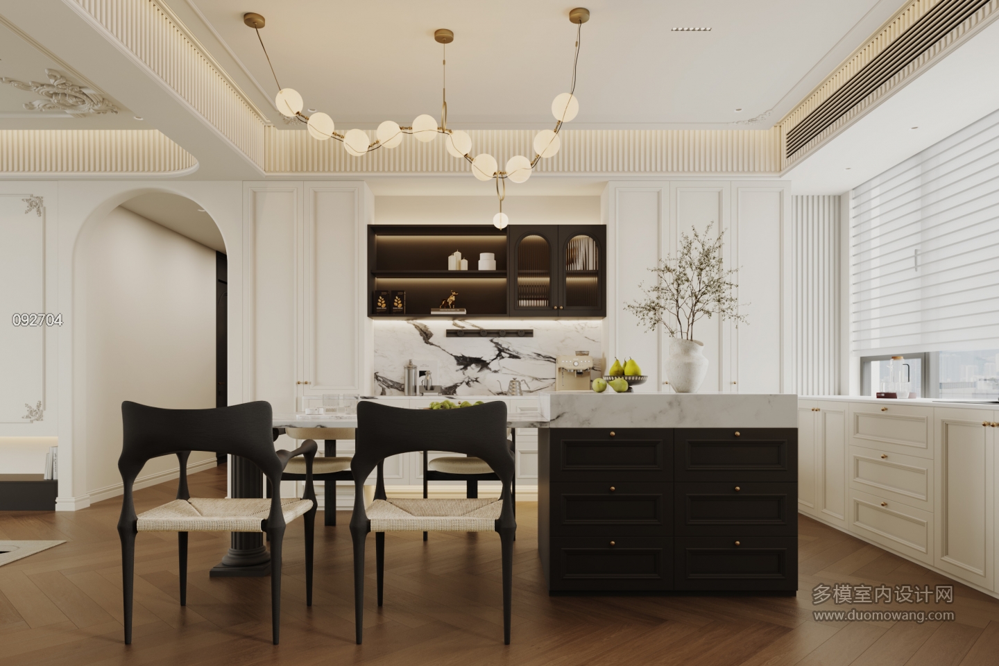 法式复古餐厅02