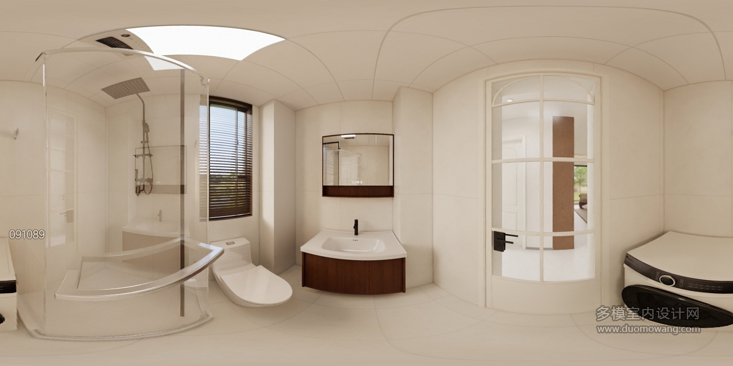 奶油中古卫生间