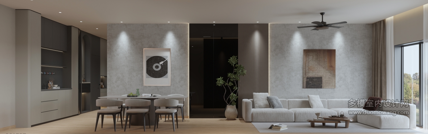 现代 客餐厅 单张2