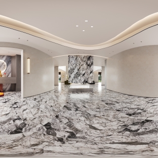 现代-一楼门厅全景