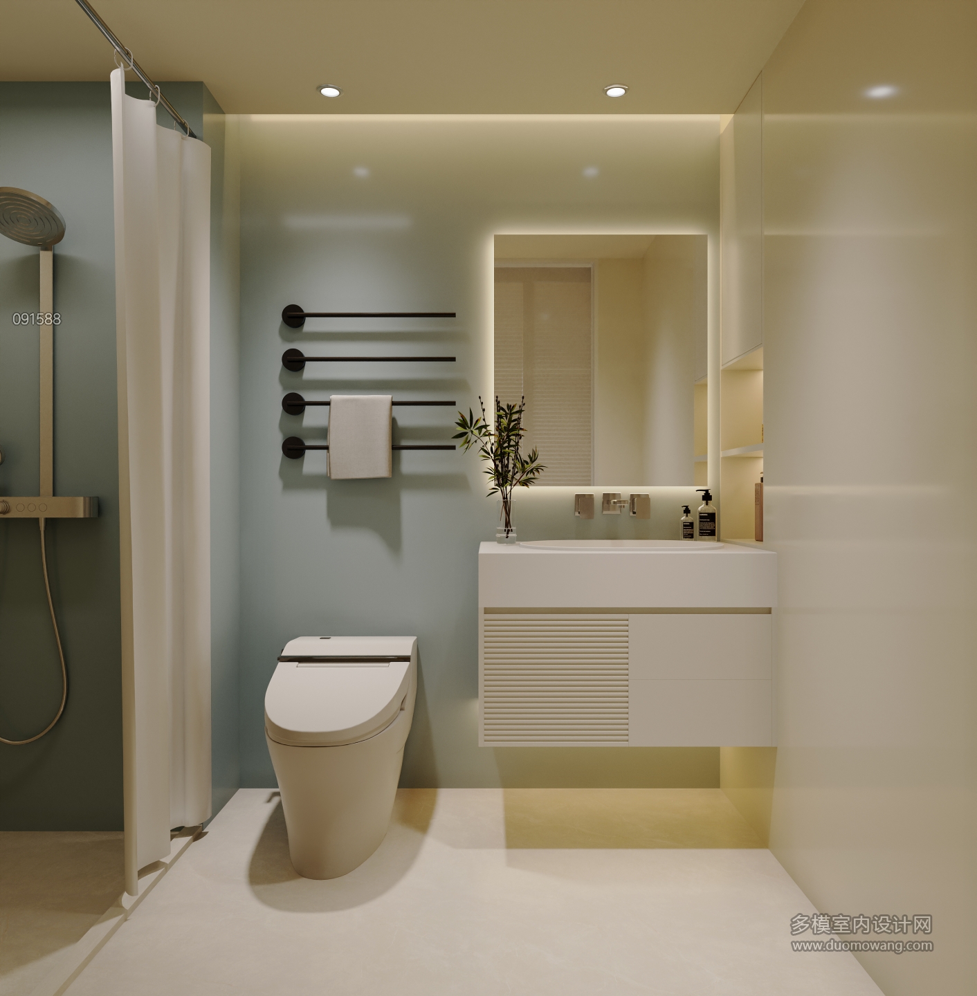 z_单张主卧卫生间