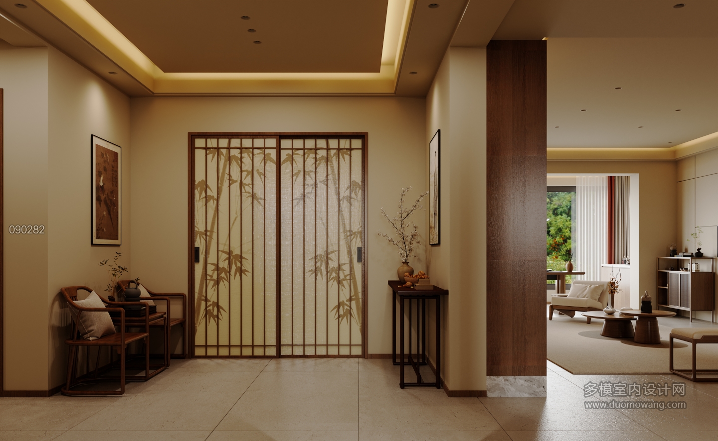 04-平面施工图-滨湖一号_recover_单张中厅