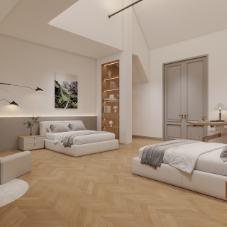 现代阁楼单张10