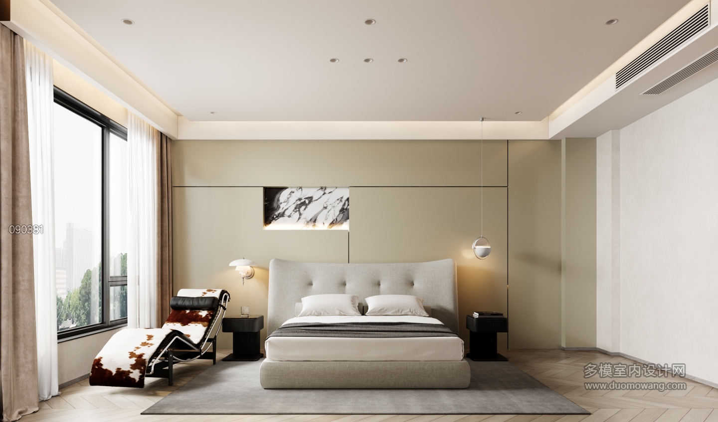 现代-三楼主卧