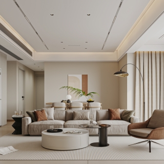 现代客餐厅特写