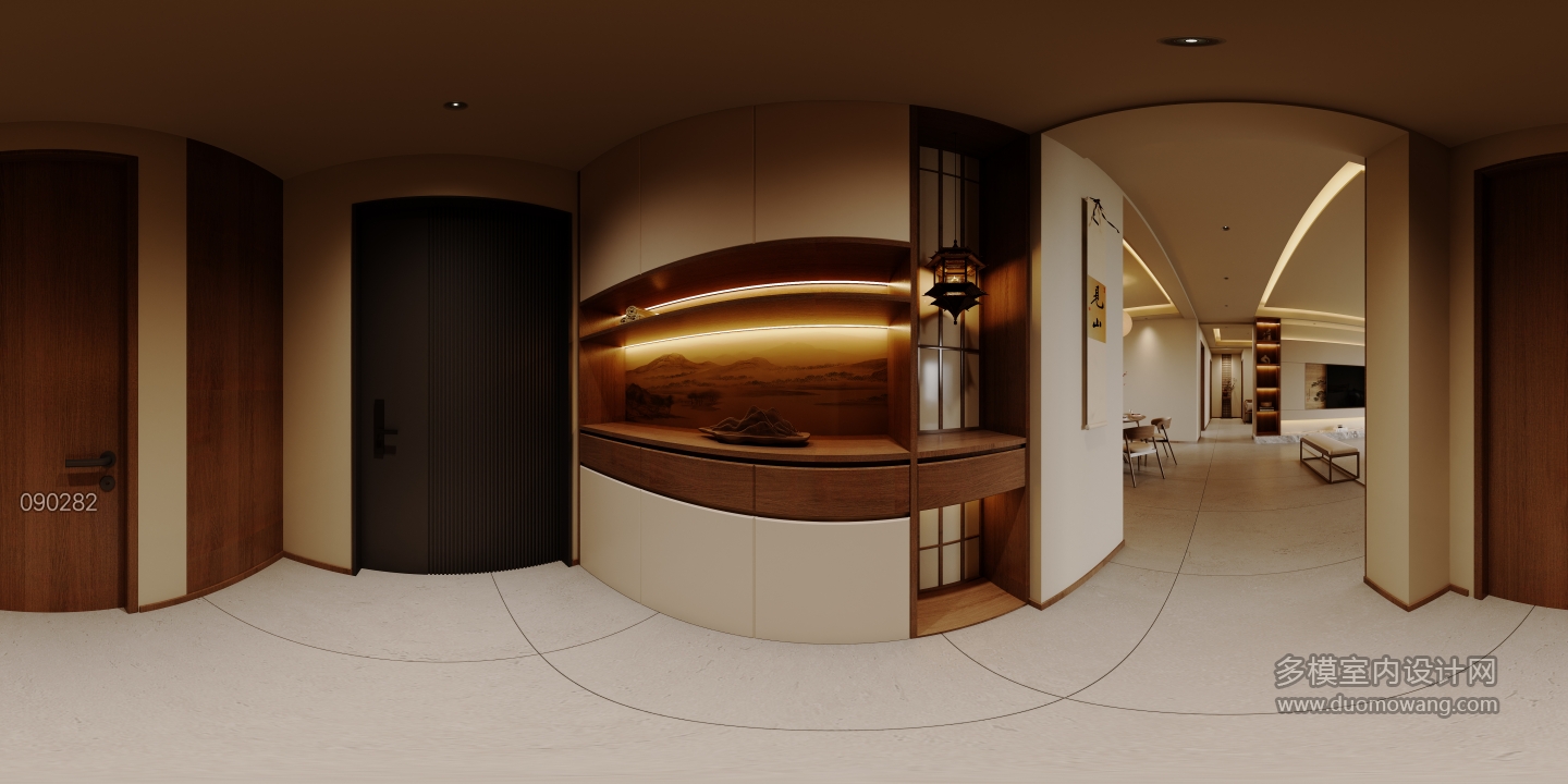 04-平面施工图-滨湖一号_recover_全景玄关