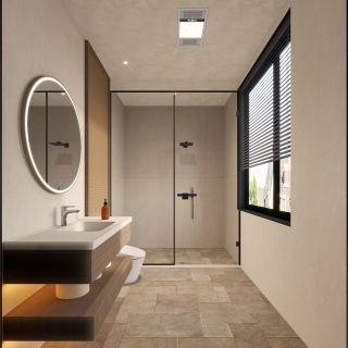 诧寂儿子房卫生间