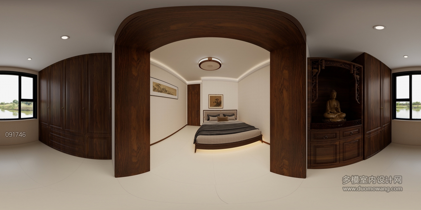 中式卧室