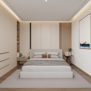 新中式2楼卧室1静态