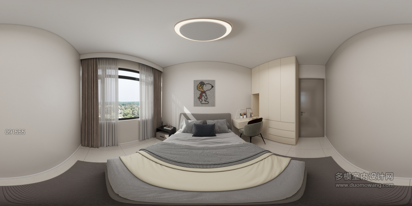 现代卧室1