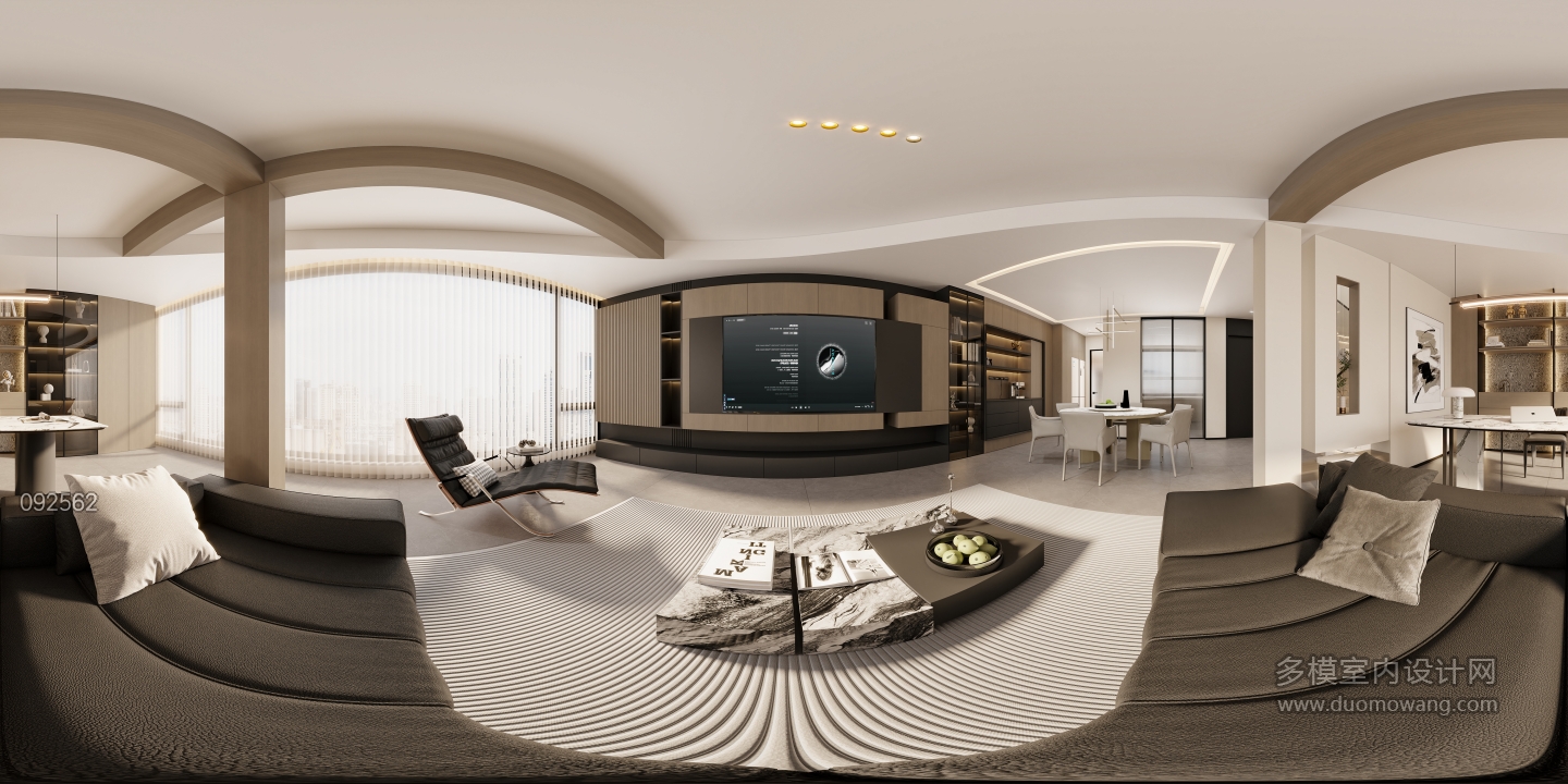 现代客餐厅-全景