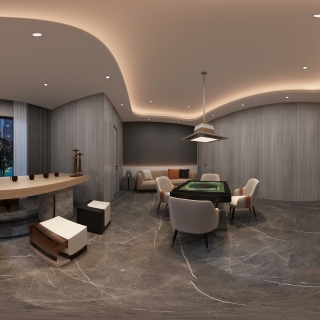 现代台球室麻将室5 (1)