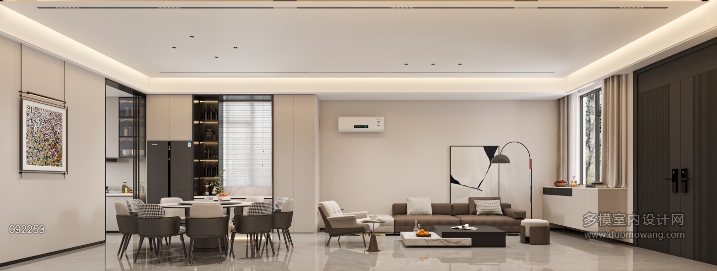 现代1 楼沙发背景