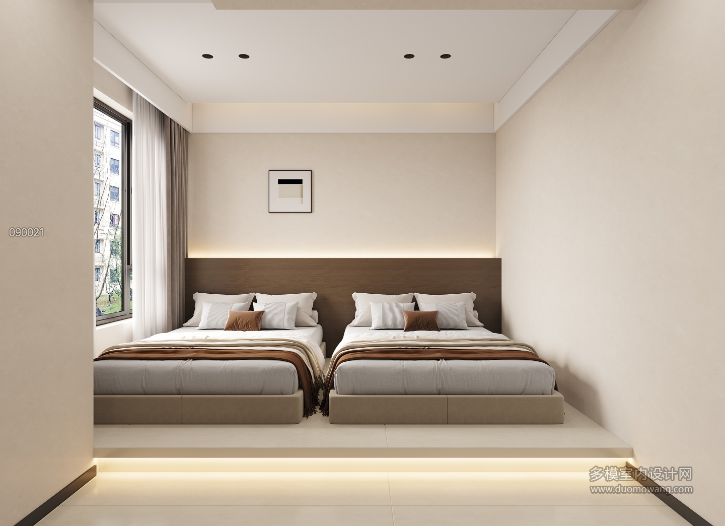 现代北次卧静态二