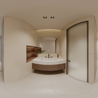 极简中古洗手区